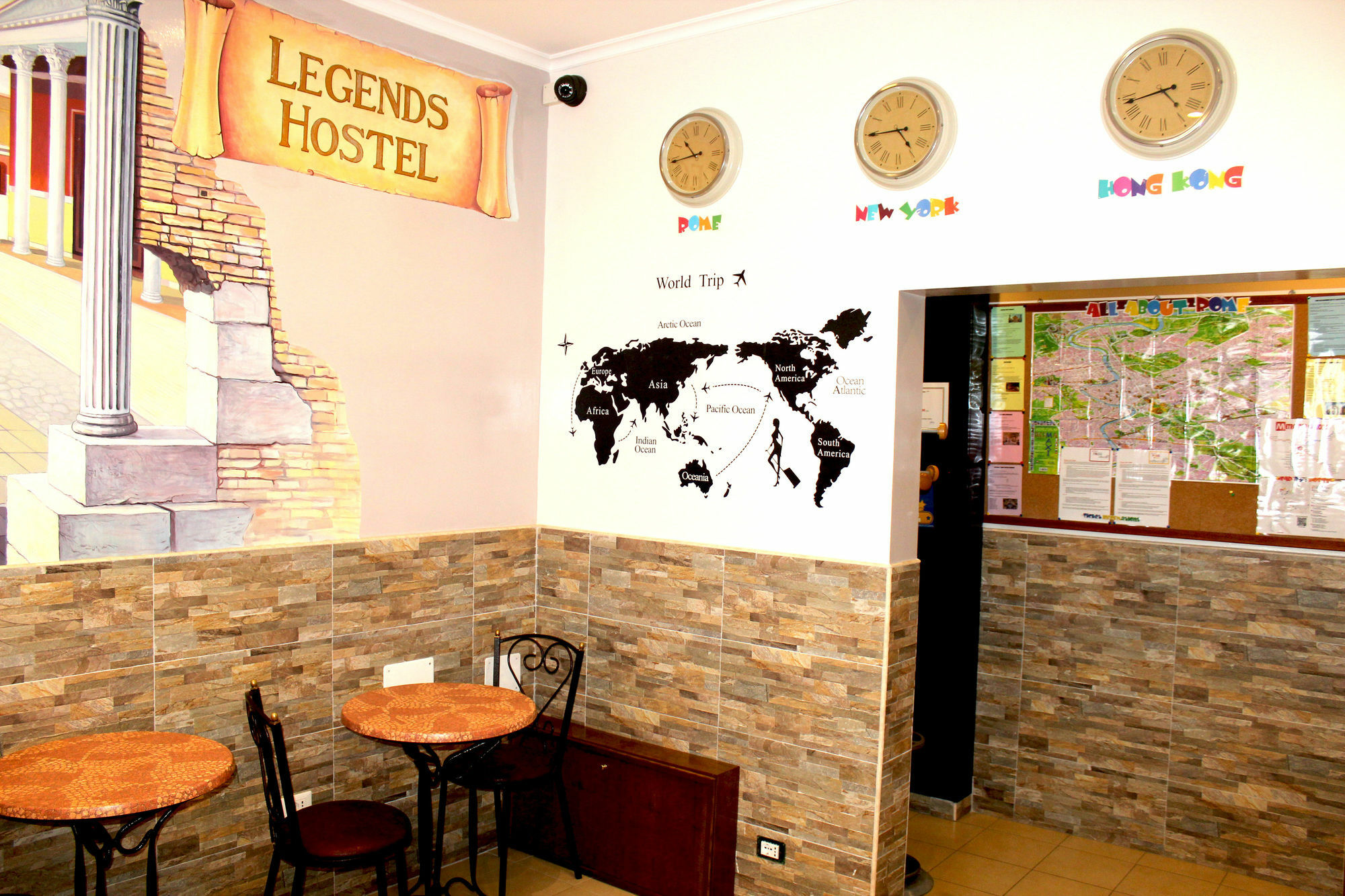 Legends Hostel Rome Bagian luar foto